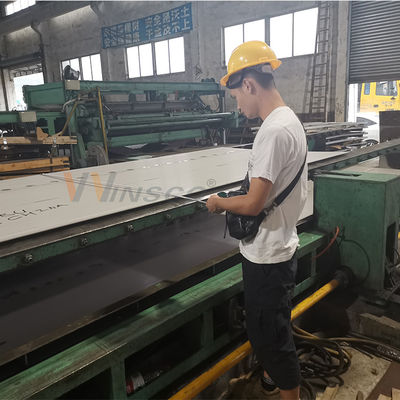 Lembar Industri Stainless Steel Hot Rolled 1220mmx2440mm Untuk Memotong Bentuk Apapun