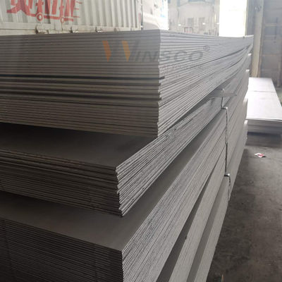 1500mmx3000mm Hot Rolled Stainless Steel Plate Setengah Kekerasan Untuk Pemrosesan Kabinet Chassis