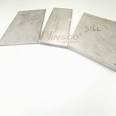 Lembaran Inox SS 201 304 316 Lembaran Stainless Steel Canai Panas Menerima Kustomisasi