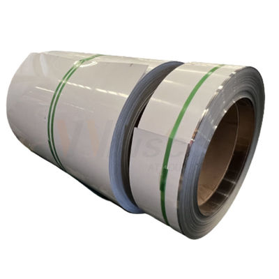 590mm Cold Rolled Stainless Steel Strip Celah Tepi Pegas Strip 0.15mm - 3mm