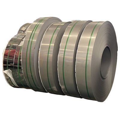 590mm Cold Rolled Stainless Steel Strip Celah Tepi Pegas Strip 0.15mm - 3mm