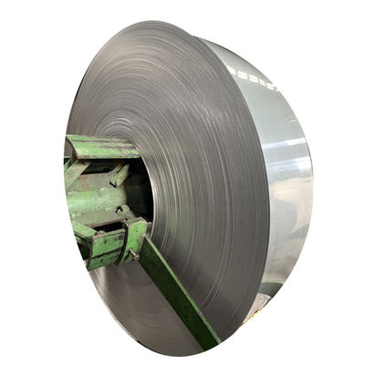 590mm Cold Rolled Stainless Steel Strip Celah Tepi Pegas Strip 0.15mm - 3mm