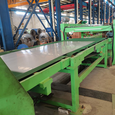 Lembaran Logam Baja Tahan Karat 0,7mm Selesai 2b
