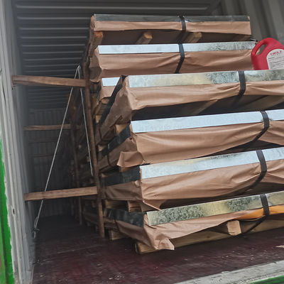 Tisco 0,7mm 4Ftx8Ft 2B Lembar baja tahan karat 1220mmx2440mm SS Lembar logam pabrik selesai