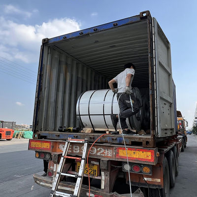 316 Cold Rolled Stainless Steel Coil 2B Non-Magnetik Disesuaikan Selesai
