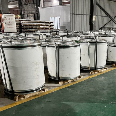 Welding Cold Rolled Stainless Steel Coil Titanium Warna Emas Permukaan Cermin Selesai