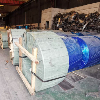 590mm Cold Rolled Stainless Steel Strip Celah Tepi Pegas Strip 0.15mm - 3mm