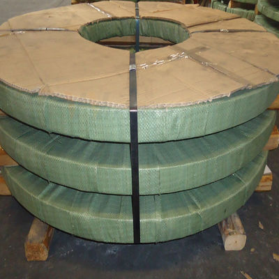590mm Cold Rolled Stainless Steel Strip Celah Tepi Pegas Strip 0.15mm - 3mm