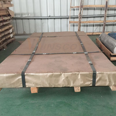 GB 201 304 316 Hairline Stainless Steel Sheet Brown PVD Warna Terima Disesuaikan