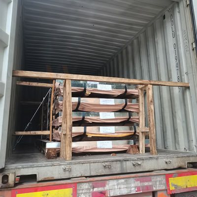 0.8mm Elevator Lembaran Stainless Steel Cermin Emas Terukir 4x8ft