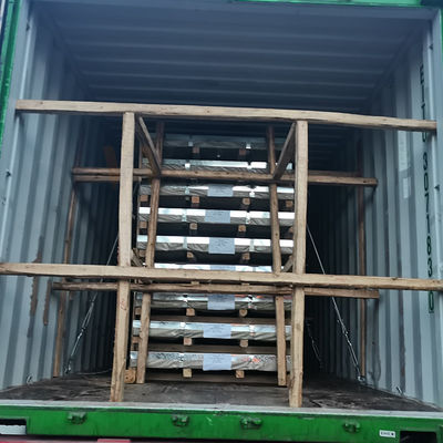 4x10 Lembar Baja Tahan Karat Hias Getaran Emas Gulung Dingin