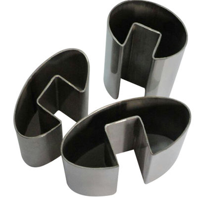 201 304 316 Stainless Steel Tabung Berlubang Tunggal & Ganda, Pipa Las Berbentuk Khusus Oval Persegi Persegi Panjang Inox