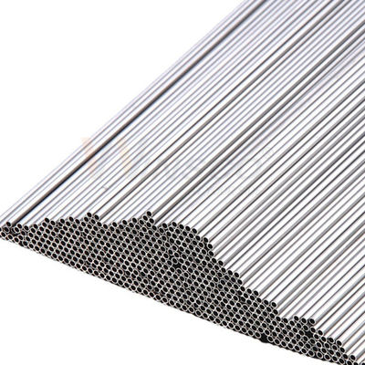 Aisi 201 304 316 Tabung Kapiler Stainless Steel Ukuran Kecil Inox Round Square Welded Pipe Disesuaikan