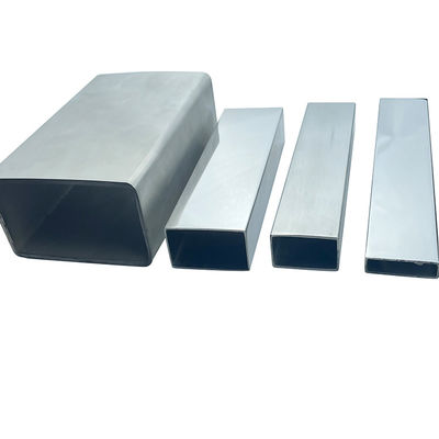 Decorativo TUBO RECTANGULAR BRILLANTE POLISHED 600 C-304 X 6 METROS Stainless Steel Pipa Datar Inox