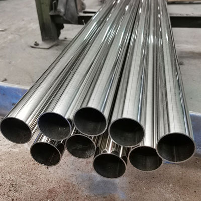 C-316 Stainless Steel Inox Pipa Bulat Acero Inoxidable 1.1/2 Redondo Decorativo Brilliante DIPOLES 600 C-304 X 6 METROS