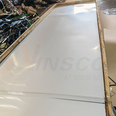 C316 316L 0,8mm Ketebalan Inoks Coldway Sheet 1000mmx2000mm Baja tahan karat 2B Lembar logam lentur