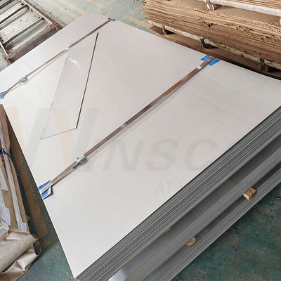 1000mmx2000mmx0.6mm Ukuran Plat Inox SUS 304 304L Lembar baja tahan karat 2B Selesai