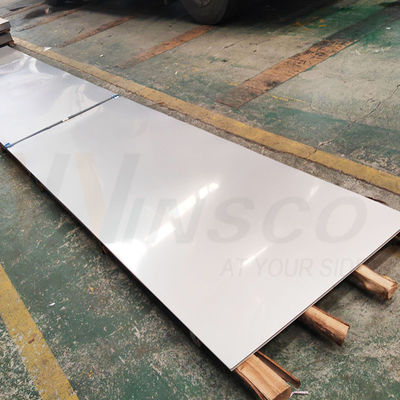 0.5mm Ketebalan AISI 316 316L Digulung dingin 1220mmx2440mm Lembar stainless steel 2B Mill Selesai