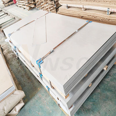 4ftx8ft 1220mmx2440mm Cold Rolled Stainless Steel Metal Plate 2B Selesai 316 316L Grade
