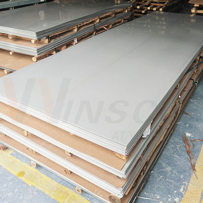 1000mmx2000mm Ukuran 0,4mm Ketebalan 304 304L Kelas 2B Lembar stainless steel selesai