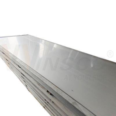 5ftx10ft Inox Plat SUS 201 Cold Rolled Stainless Steel Sheet Mill Selesai Mudah Untuk Membersihkan