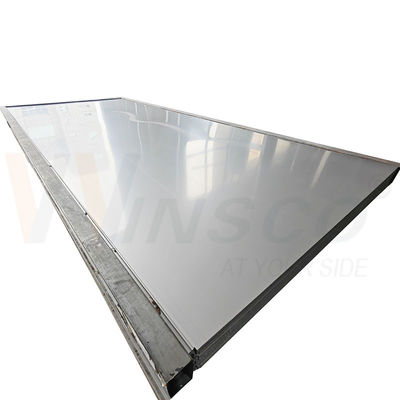 5ftx10ft Inox Plat SUS 201 Cold Rolled Stainless Steel Sheet Mill Selesai Mudah Untuk Membersihkan