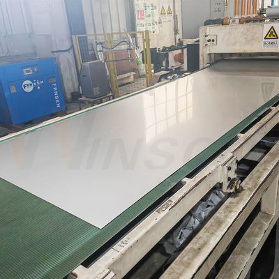Panjang Hidup SUS 304 304L 1250mmx2500mm 0,9mm Tepi 2B Mill Edge Stainless Steel Cold Rolled Sheet