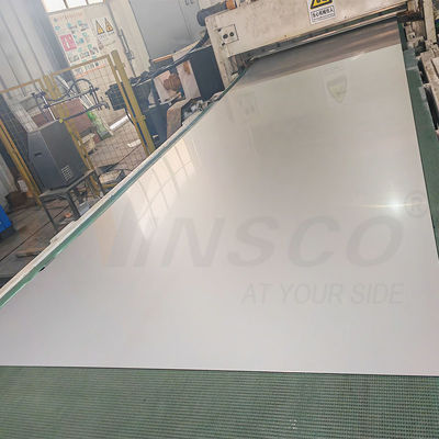Plastisitas Baik 201 Kelas 10ftx5ft Plat Inox 0,9mm Ketebalan 3000mm Lenth 1500mm Lebar 2b Lembar Logam Baja Rinsless