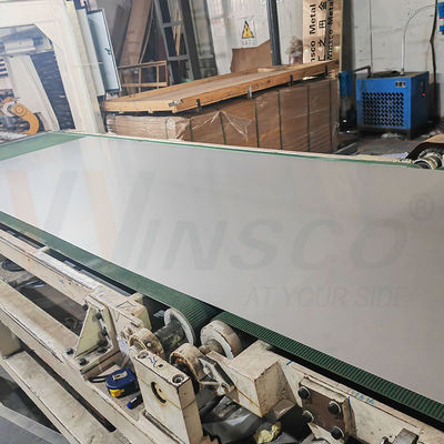 2438mm Panjang 1219mm Lebar 1.0mm Ketebalan Kuat Dan Kuat SUS 304 304L Stainless Steel Mill Finish Metal Sheet