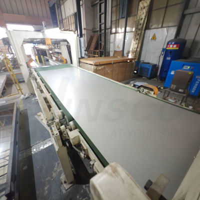 Sampel gratis 1250mmx2500mmx0.5mm 2B Surface Mill Edge Stainless Steel Cold Rolled Sheet AISI 201