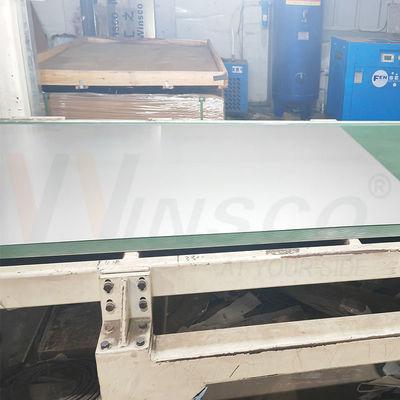 Cold Rolled 1500mmx3000mm Stainless Steel Sheet 316 316L Grade 2B Surface Mill Finish 5x10ft 0,5mm Tepi