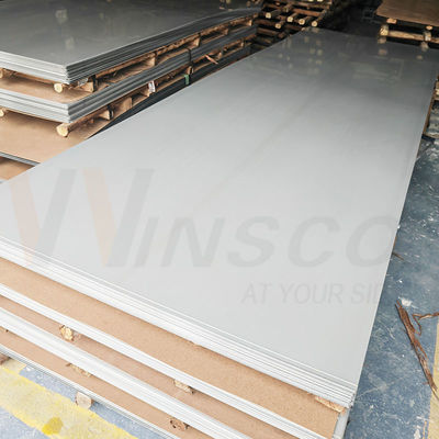 5ftx10ft 304 304L Kelas 1500mmx3000mmx1.2mm Zero keluhan WinscoMetal stainless steel 2b Lembar logam permukaan