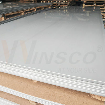 4ftx8ft 1220mmx2440mm Cold Rolled Stainless Steel Metal Plate 2B Selesai 316 316L Grade