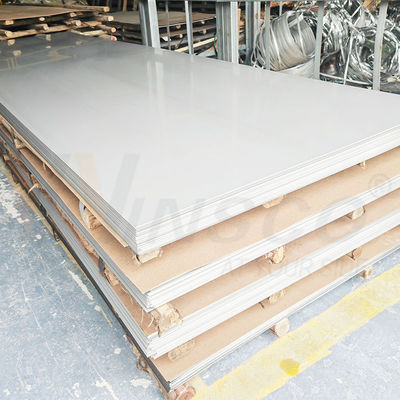 Paket Ekspor yang Kuat AISI 201 Inoks Mill Edge 2B Lembar Permukaan 2500mmx1250mmx1.0mm Lembar Bergelombang Dingin Baja Rinsing