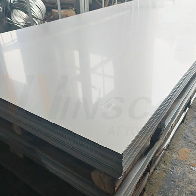 2438mm Panjang 1219mm Lebar 1.0mm Ketebalan Kuat Dan Kuat SUS 304 304L Stainless Steel Mill Finish Metal Sheet