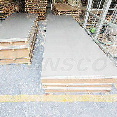 SUS 316 316L 8Ftx4Ftx0.9mm SS Lantai Lapisan Gelas Layout 2B Permukaan Stainless Steel 1220mmx2440mm Lembar