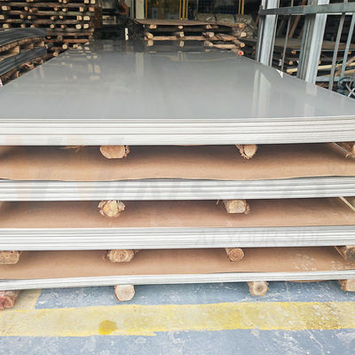 Panjang Hidup SUS 304 304L 1250mmx2500mm 0,9mm Tepi 2B Mill Edge Stainless Steel Cold Rolled Sheet