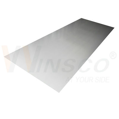 AISI 304 304L Daya tahan lama 1220mmx2440mmx1.5mm Lembar baja tahan karat 2b Mill Finish