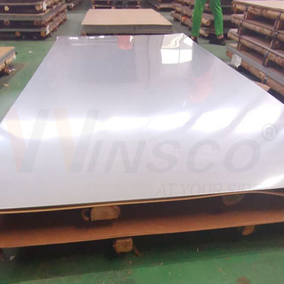 Tekstur logam yang unik Lembar logam stainless steel 2b Permukaan 4ftx8ft