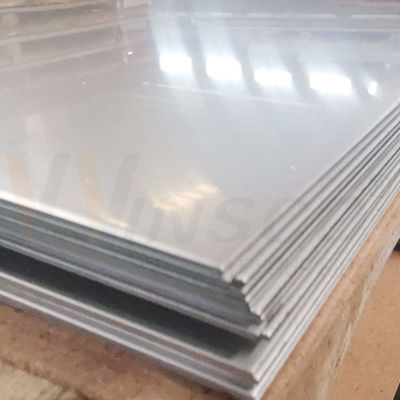 Tekstur logam yang unik Lembar logam stainless steel 2b Permukaan 4ftx8ft
