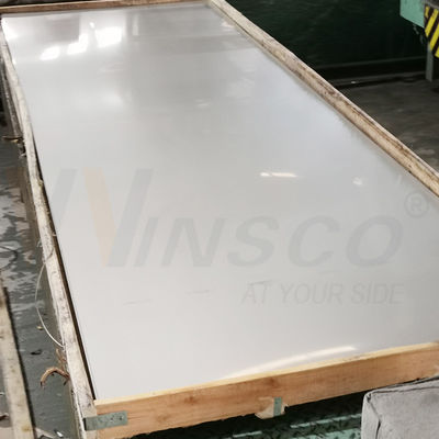 Tekstur logam yang unik Lembar logam stainless steel 2b Permukaan 4ftx8ft