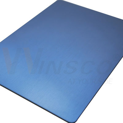 Sapphire Blue Hairline Finish Inox Plate SS 316 Brushed Stainless Steel No.4 Sheet 0,5mm 1mm 2mm 3mm