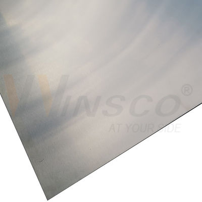 Winsco Metal 4ftx8ft Plat Inox Mudah Di Bersihkan AISI 430 1220mmx2440mm Baja tahan karat No.4 Lembar Finish Satin