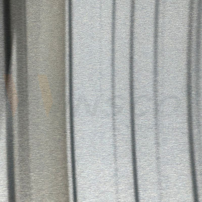 SUS 430 No. 4 #4 Lembar ujung mesin stainless steel selesai 1250mmx2500mm Piring bergelombang dingin stainless steel yang indah dan elegan