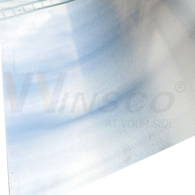 SUS 201 Good Wear Resistance 5Ftx10Ft Baja tahan karat No.4 Lembar permukaan disikat 1500mmx3000mm
