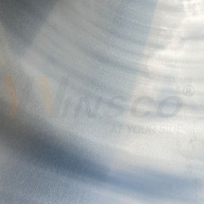 Tata letak Kelembaban 0.4mm-3.0mm Ketebalan 5x10ft Plat Inox 1500mmx3000mm Baja tahan karat No.4 Lembar satin 430 Grade