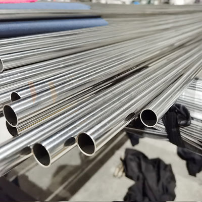 15.9mm Inox Metal Pipe TP 201 304 316 Permukaan Cermin Satin 0,4mm-1,5mm Tembok Ketebalan 5/8 'Stainless Steel Round Tube