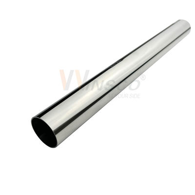 1 1/4' 0.4mm-3.0mm Inox Round Pipe Mirror Satin Surface 31.8mm Stainless Steel Metal Tube 201 304 316 Grade
