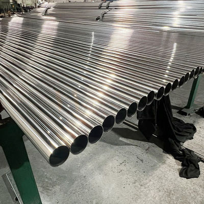 0.4mm-3.0mm Mirror Satin Surface 1 3/8 '' Inox Metal Tube 201 304 316 Grade 35mm Dia Stainless Steel Round Pipe
