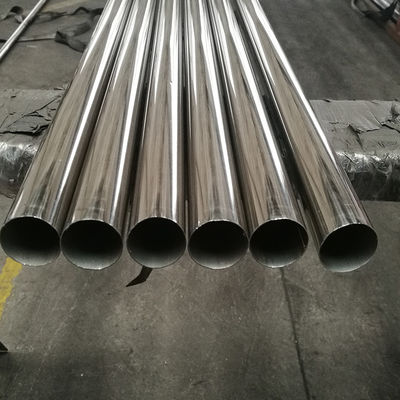 201 304 316 Kelas 0.4mm-3.0mm Ketebalan Stainless Steel Round Pipe 40mm Diameter Satin Mirror Surface Inox Handrail Tube